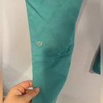 Lululemon Teal blue wunder train leggings Photo 2