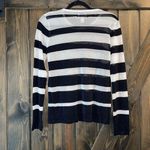 Chico's  Striped Lightweight Sweater Sz 0   Photo 1
