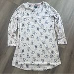 Laura Ashley  Westie Pink Long Sleeve Nightgown Medium Photo 0