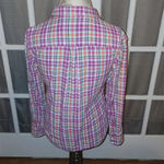 Vineyard Vines  Womens Fall Halloween‎ Colors Plaid Long Sleeve Shirt 8 Photo 1