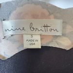 Nine Britton  Black Floral Mini Dress Photo 1