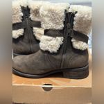 UGG  Blayre Buckle Boots Size 7 Shearling Suede Leather Photo 7