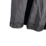 Vintage Colette Barbizon Black Slip Dress / Lingerie Lace Trim Size 14 Photo 4