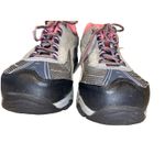 Brahma SACHA Work Safety Toe Leather Pink Gray Lace Up Shoes WOMENS 8.5 Photo 6
