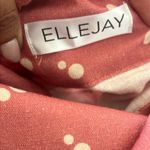 Ellejay NWT Holly Polka Dot Linen Blend Jumpsuit Photo 4