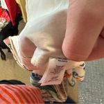 House of Harlow White Colorful Patterned Linen Blend Pants Size 4 Women's Photo 5