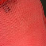 J.Crew neon orange linen knit pullover sweater oversized L/XL Photo 3