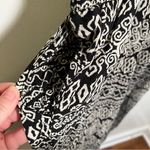 American Rag  Strapless Jumpsuit Black White Geo Photo 9