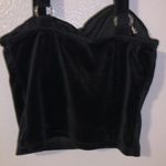 No Boundaries super soft plush velour velvet corset crop top Photo 4
