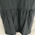 Knox Rose - Sleeveless Dress with eyelet pattern and ruffles- V-neck, Midi-size M Photo 8