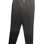 Cambio “Sharon” High Waist Mom Jeans Size 14 Brown Straight Leg Stretch Photo 0