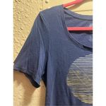 Life is Good Blue Fitted Shirt Woman’s Size Medium Photo 3