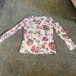 Style & Co New  Printed White with fall tones Scoop-Neck Knit Long Sleeve Top XS Photo 11