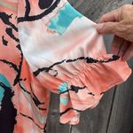 Ming Wang NWT  Modern Fit Drop Waist Flounce Dress Abstract Print XL Retail $235 Photo 4