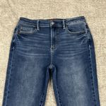 Judy Blue  Kick Flare Jeans Womens 11 30 Medium Wash Ankle Stretch Frayed Hem Photo 1