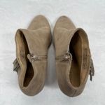 Vionic  Suede‎ Fringe Ankle Booties Western Accents Taupe Brown Women's Size 9 Photo 7