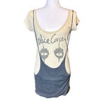 Trunk LTD. Alice Cooper Womens 2/M Ltd. Edition RARE Cotton Tee Shirt EUC!! Tan Size M Photo 1