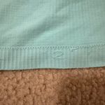 Lululemon Ebb to Street Cropped Ribbed Tank Top Mint Green Athleisure Size 12 Photo 4