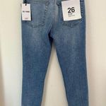 RE/DONE New  90s High Rise Ankle Crop Jeans Photo 4