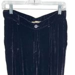 Cloth & Stone C&S by Womens Wide Leg Velvet Pants Black Size 28 NWOT Photo 1