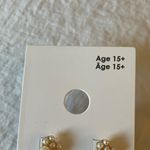 Gap : Pearl/ Gold Tone Champagne Glass Earrings- New Years Photo 4