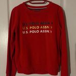 U.S. Polo Assn. Polo U.S. Assn. Red Crewneck Photo 0