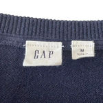 Gap  Navy Blue With Pink Lettering Graphic Sweater Long Sleeves Cotton Casual Wom Photo 2