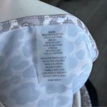 Johnny Was NWT Calme White Grey Multi Animal Print Elastic Waist Shorts Sz Large Photo 10