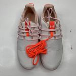 Under Armour  UA Size 11 Charged Breathe LACE Sneaker Lace Up Sneakers Onyx White Photo 6