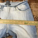 No Boundaries Vintage  Y2K 7 Raw Hem Waist Flare Leg‎ Jeans Photo 5