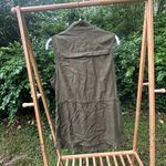 Universal Threads M Dark Green Utility Vest Cinch waist super soft Photo 2