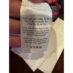 ONIA  Bikini Top Women Small‎ Navy Blue Floral Print Buckle Bandeau NWT Photo 12