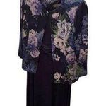 Jessica Howard 2 piece dress floral jacket 10P Photo 0