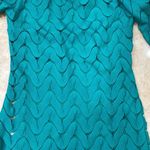 Free People Green Wild Thing Crew Neck Cut Out Mini Long Sleeve Dress. Size XS. Photo 11