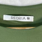 Reoria Bodysuit Olive Green Sleeveless Muscle Tank Top Casual Size M Size M Photo 3