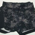 Columbia Womens New NWT Black Gray M Camo Running Hike Shorts Abstract Drawstrin Photo 0
