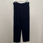 St. John Knit Pant Wide Leg Blue Size 10 Photo 6