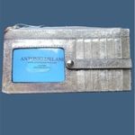 Antonio Melani Silver RFID Credit Card Wallet With Zip Pocket, Slip Pocket NWT Photo 11