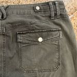 White House | Black Market Olive Cropped straight Pants EUC size 12 Photo 7