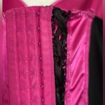 Pink and Black Morbid Threads Bustier Top lingerie Size L Photo 4