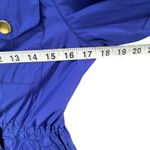 Peter Millar Mariana Rain Coat Jacket Womens S Purple Zip Snap Utility Travel Photo 7