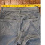 NWT The Gap SZ.26 High Rise Vegan Suede Retro ’70s Flare Jeans Pants Grey Gray Photo 4