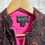 Something Navy NWT • Jacket • Quilted • XS • Pink • Brown Photo 6