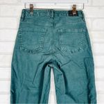 American Eagle Mom Straight Jean Teal Corduroy Stretch Women, Size 0 Photo 5