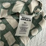 Daily Drills  Pajamas Sleep Set Green and Cream Photo 5