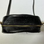 Forever 21 Black Faux Alligator Skin Crossbody Purse Photo 3