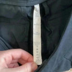 Lululemon  LLL Long Story Short black high rise athletic shorts in size 4 Photo 2