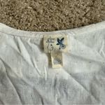 Anthropologie Edme & Esyllte  White Ruffled Bib Collar Blouse Photo 1