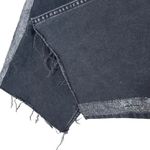 Rebecca Taylor La Vie  Glitter Flare Jeans Black Metallic Fringe Women’s Size 29 Photo 6