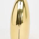 ZARA clutch box bag purse golden on chain Photo 4